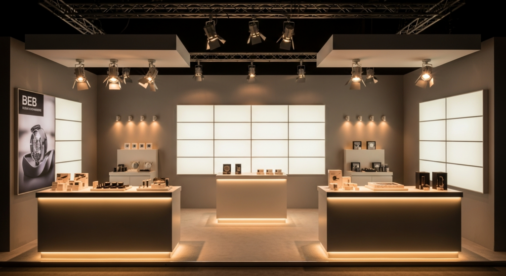 LED lighting for trade show exhibits