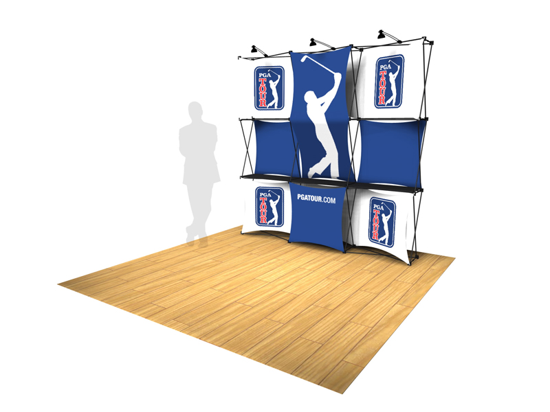 Pop Up Display for golf