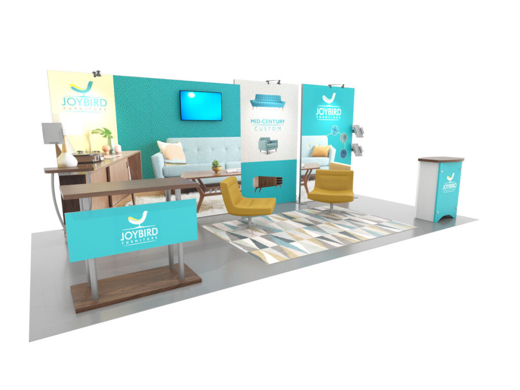 easy setup exhibition portable stands