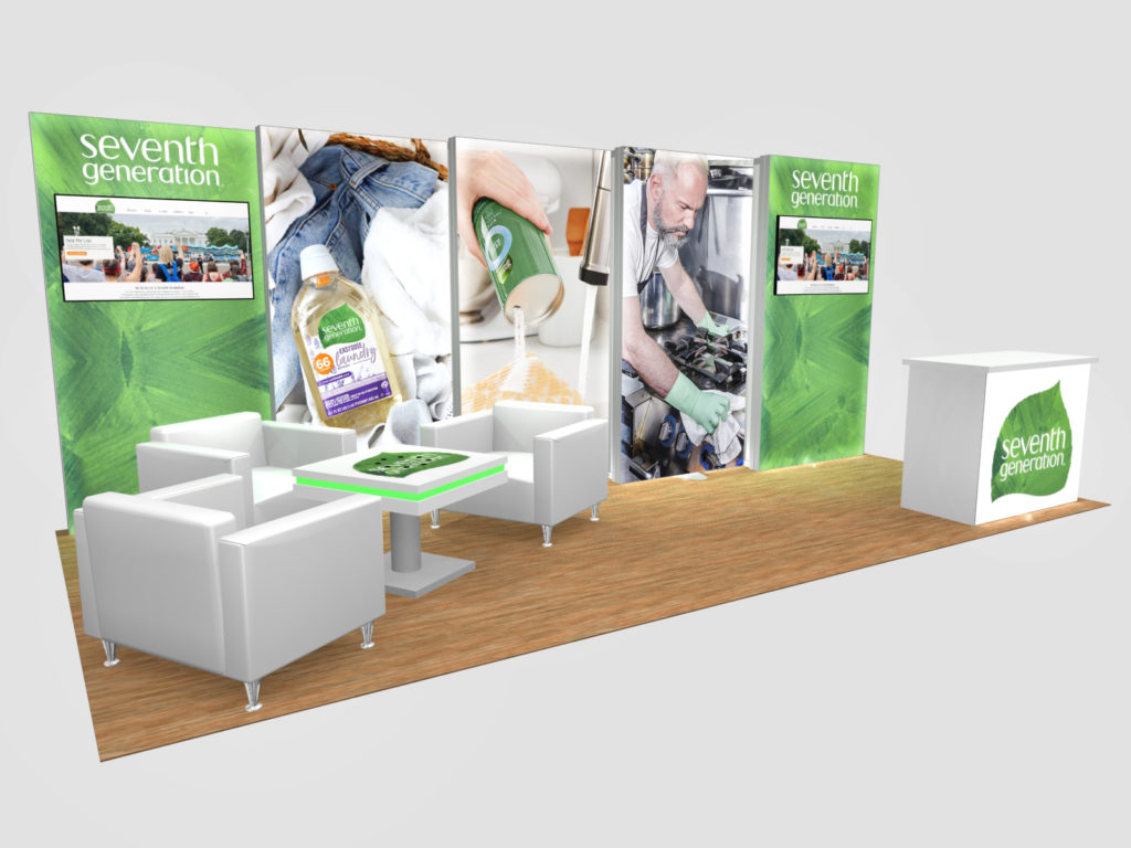 Sustainable Trade Show Booths seventh generation