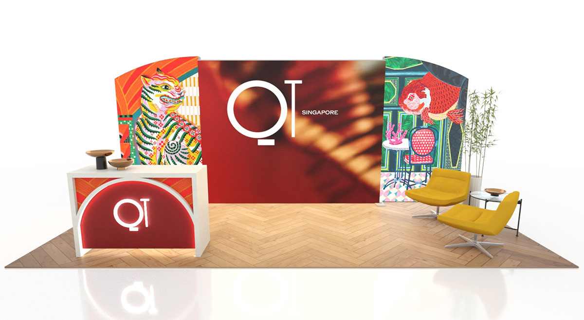 Trade show graphic design