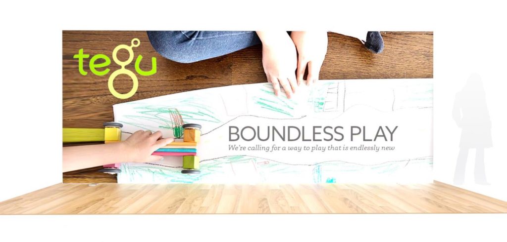 boundless play tension fabric display