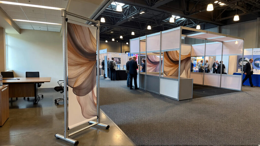 portable exhibits display stands