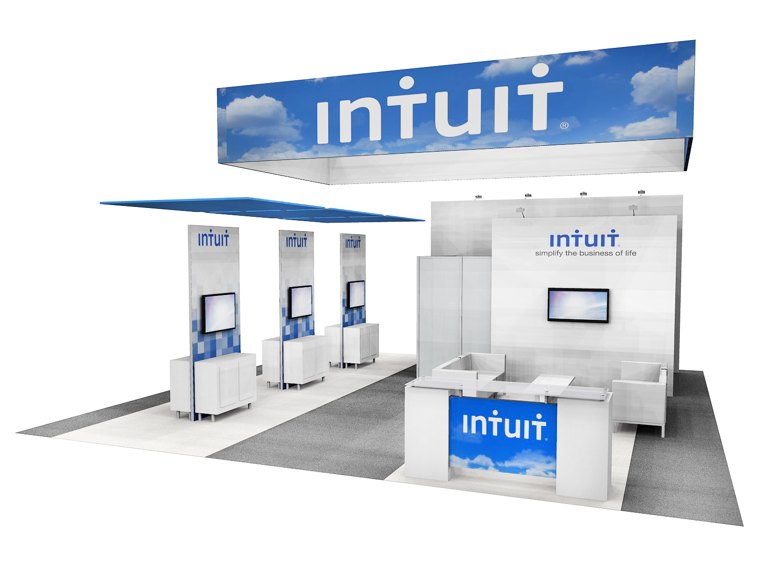 intuit trade show booth ideas to attract visitors