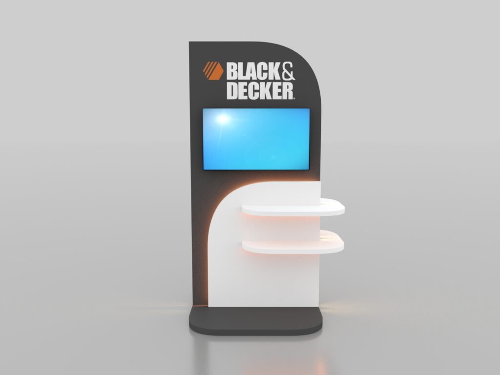 modular podium for trade shows