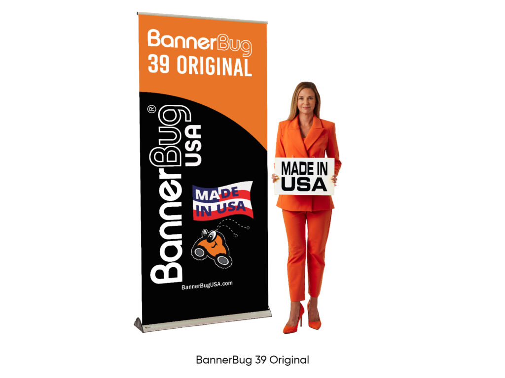 portable high banner stand