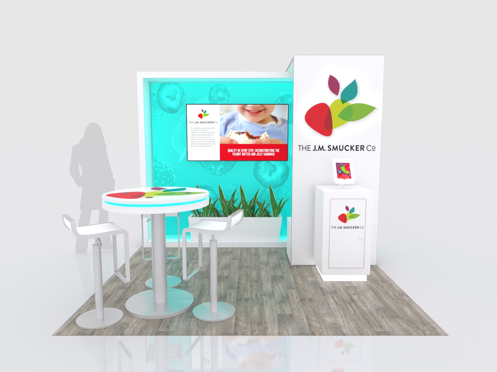 rent a customized trade show exhibit