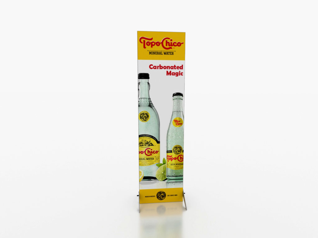 Fabric Display Stand Topo Chico