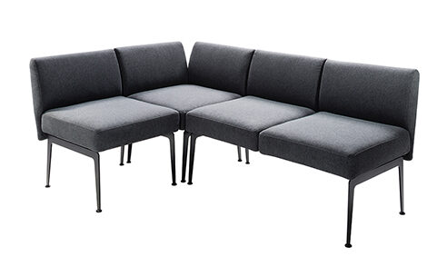 trade show couch sectional