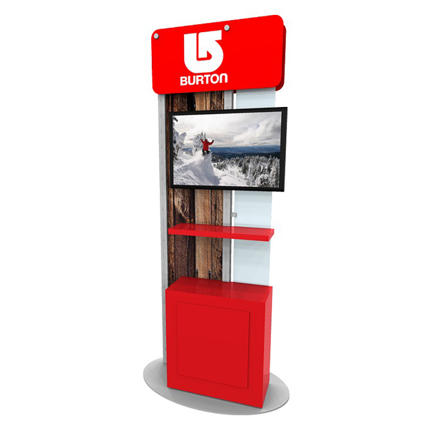 trade show interactive kiosk