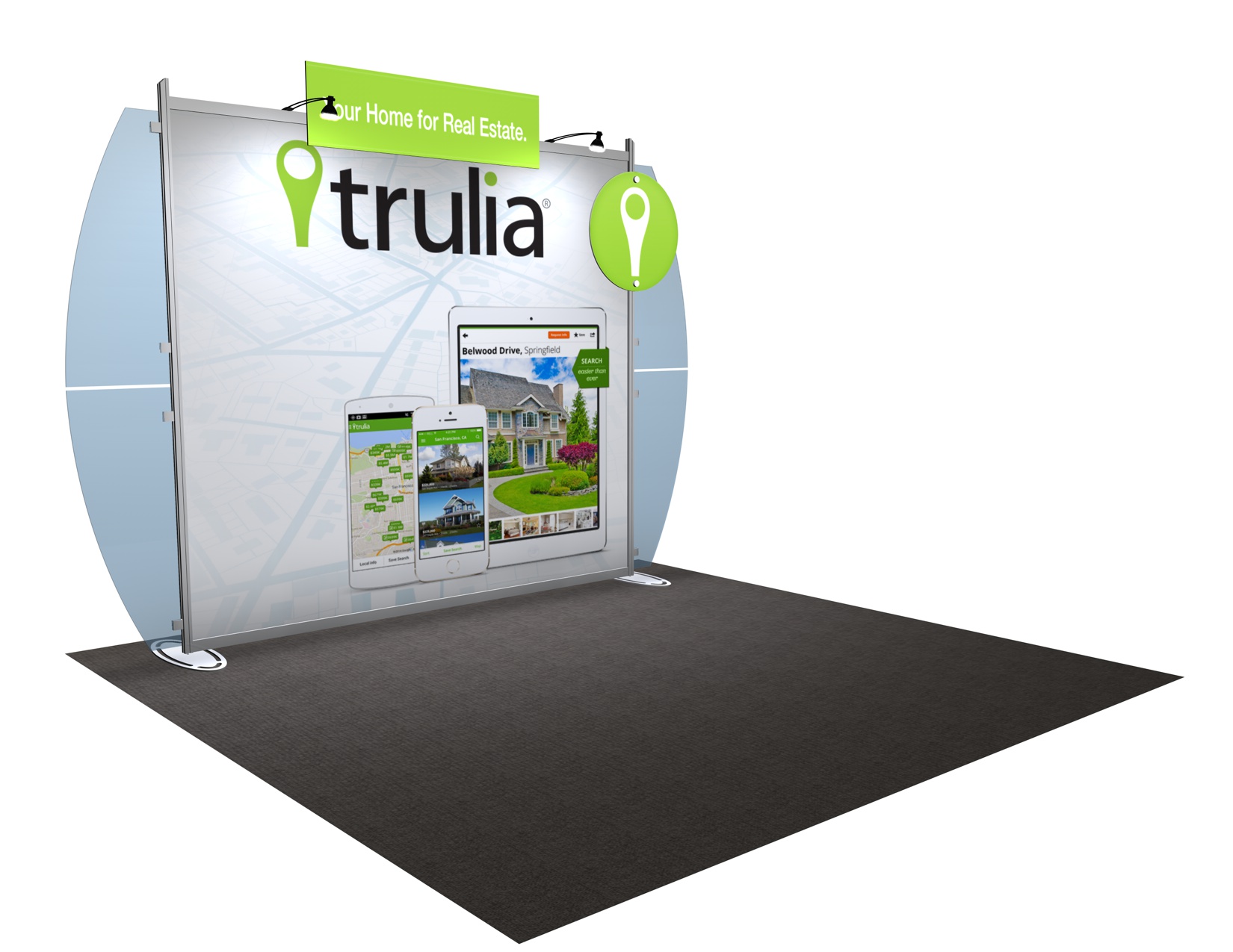 trulia small exhibit design
