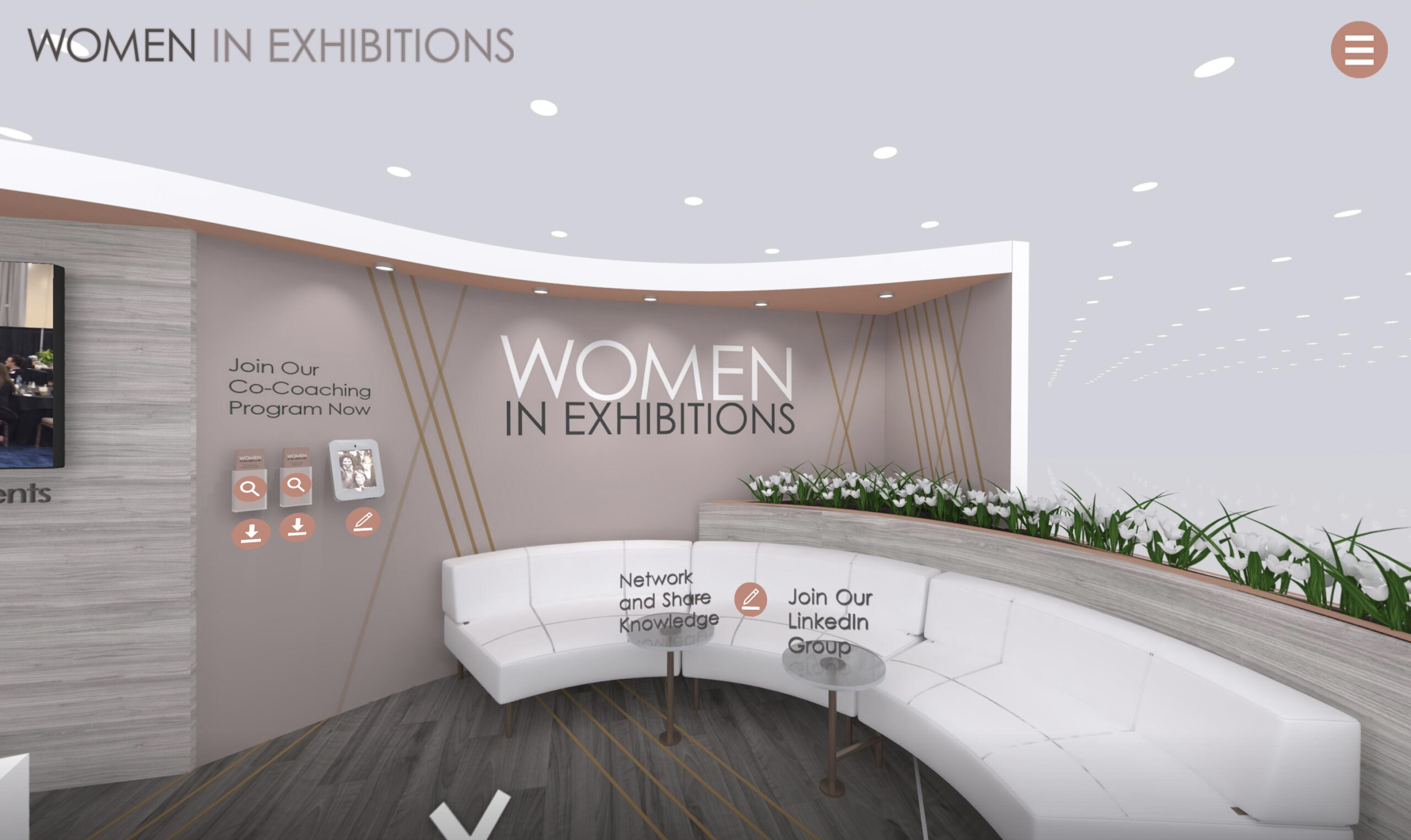 virtual exhibition booth