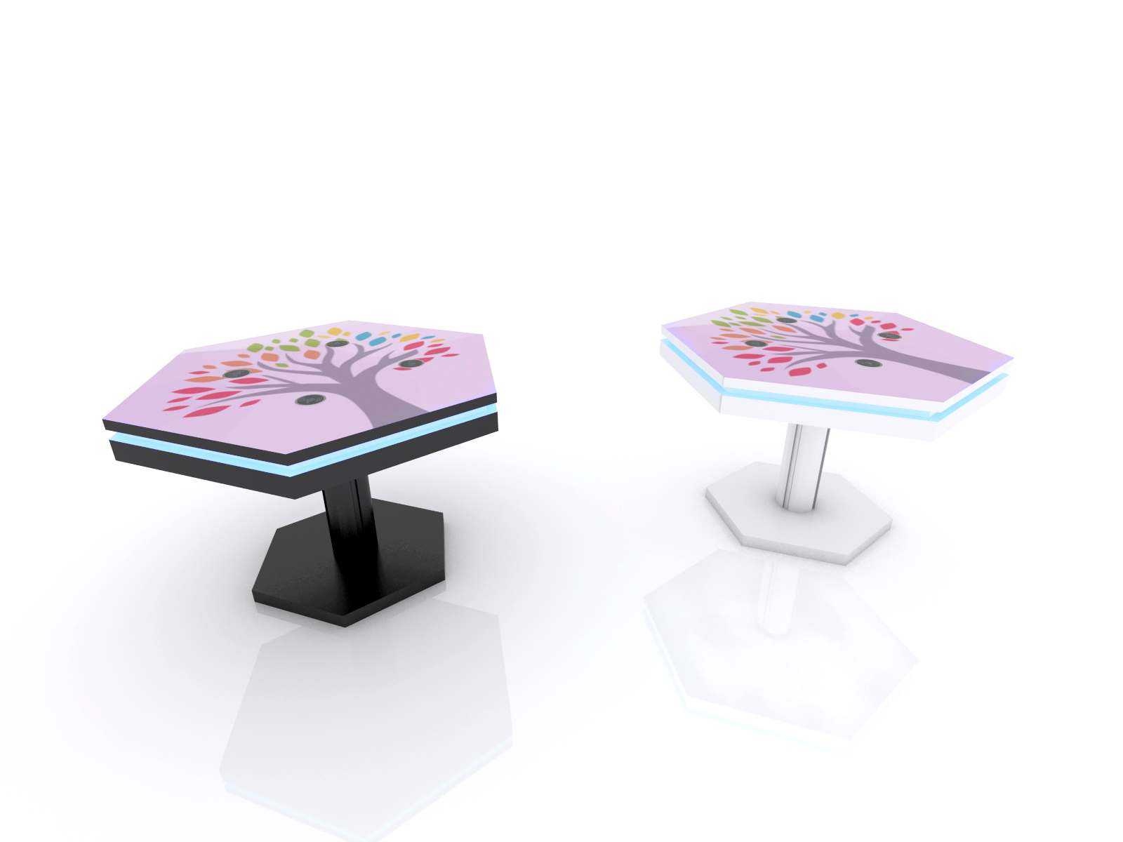 wireless charging table